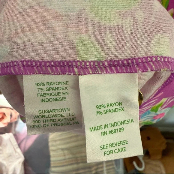 Lilly Pulitzer Sophie Dress in Amethyst Moms The Word size Small NWOT - Picture 6 of 7